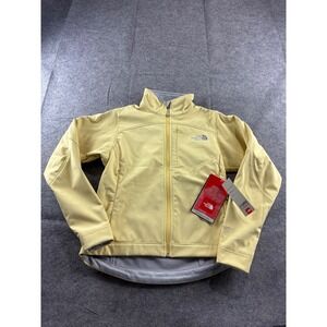 The North Face Apex Bionic Softshell Jacket Snapdragon Yellow Womens XS NEW
